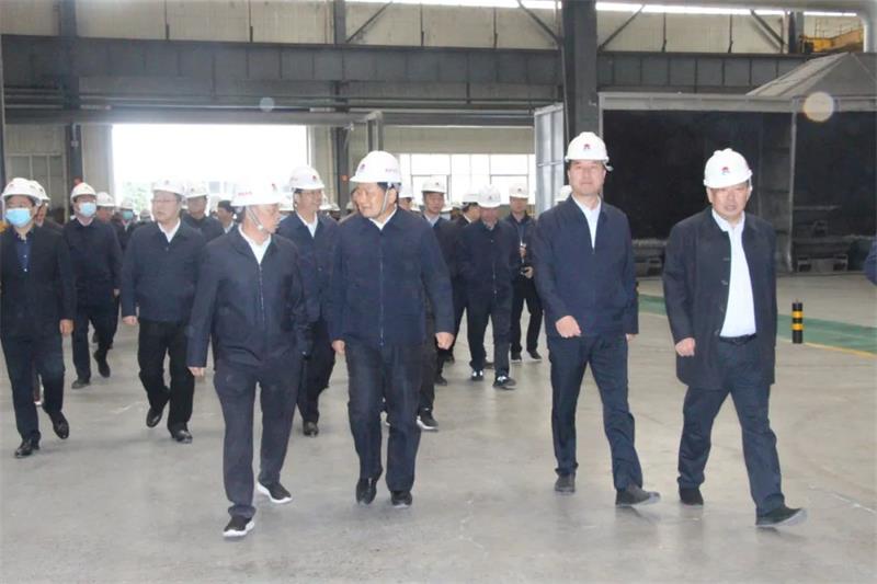 鞏義市重點工作觀摩團到明泰科技項目現(xiàn)場觀摩指導