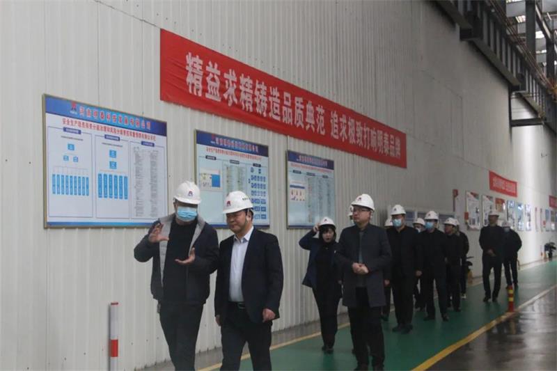 澠池縣考察團一行蒞臨明泰科技參觀調(diào)研