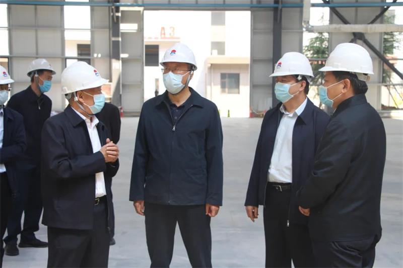 省人大常委會黨組副書記、副主任馬懿帶隊到義瑞新材調(diào)研指導